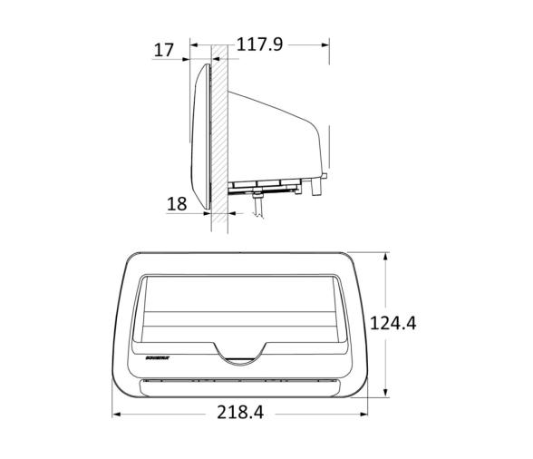 Cargador Estanco ROKK Inalámbrico Cove LED