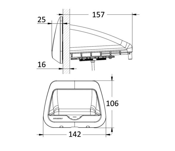 Cargador Estanco ROKK Inalámbrico Nest