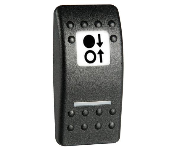 CarlingSwitch Símbolo Abrir Cerrar Escotilla Tapa de Interruptor