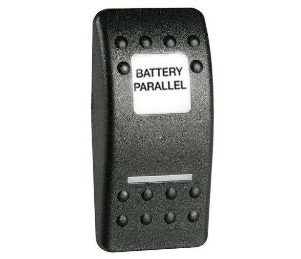 CarlingSwitch Símbolo Batería de Servicio Tapa de Interruptor