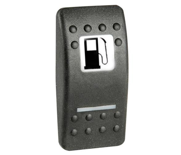 CarlingSwitch Símbolo Toma de Combustible Tapa de Interruptor