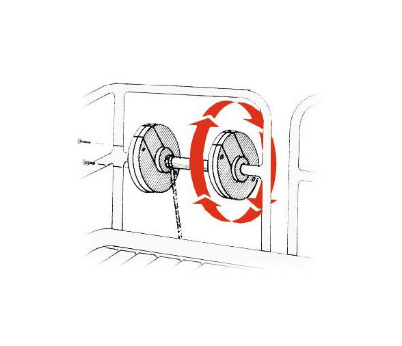 Carrete de Plastico para Rabiza
