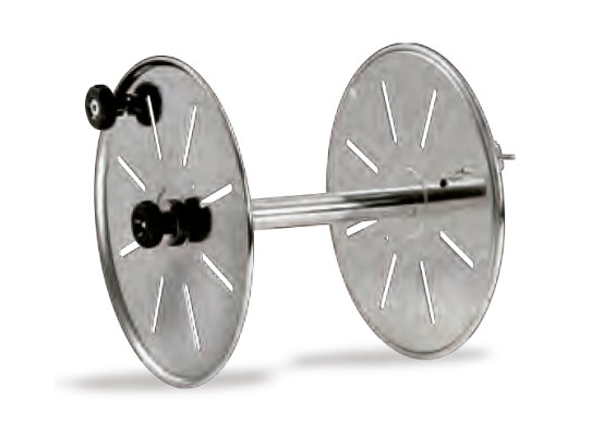 Aft Rope Winder in Polished Stainless Steel