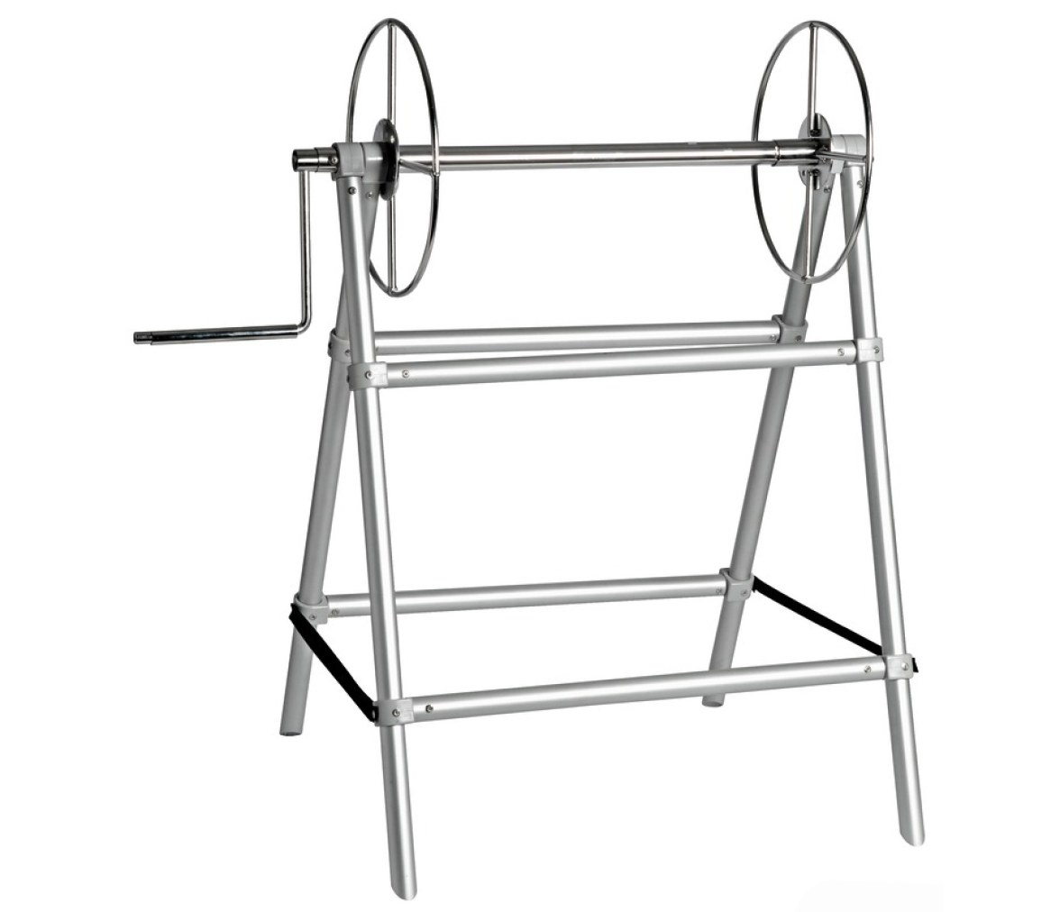Reel on Steel and Aluminum for Throwing Lines