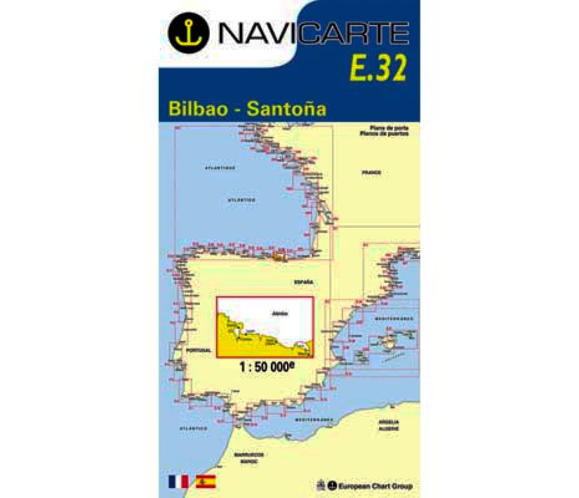 Carta Nautica Bilbao-Santoña
