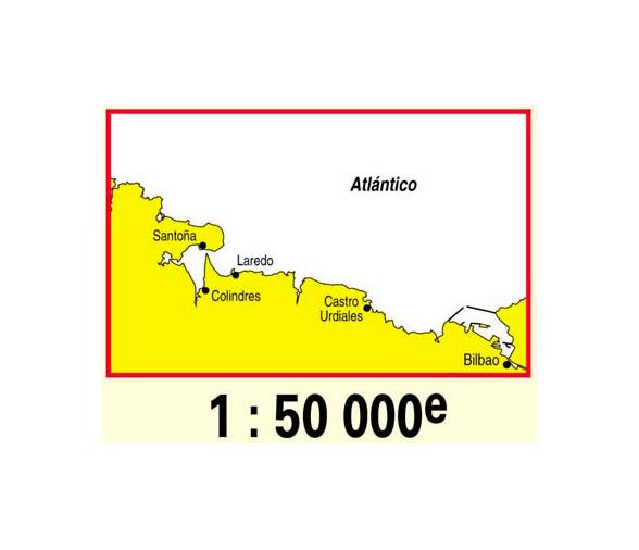 Carta Nautica Bilbao-Santoña