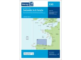Carta Nautica C43 Santander-A Coruña Imray