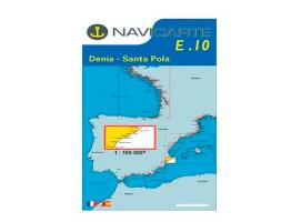 Carta Nautica Denia-Santa Pola