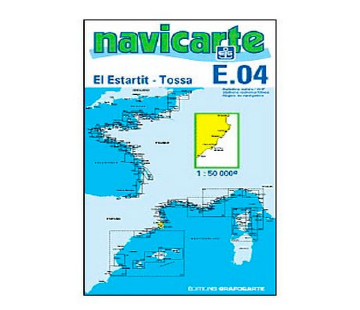 Carta Nautica El Estartit-Tossa