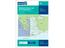 Carta Náutica G1 Grecia Peninsular y Peloponeso Imray