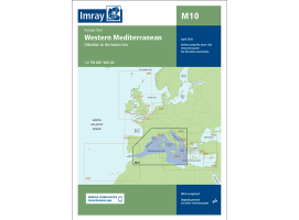 M10 Nautical Chart West Mediterranean Imray