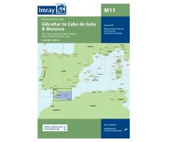 Carta Nautica M11 Gibraltar-Cabo de Gata Imray