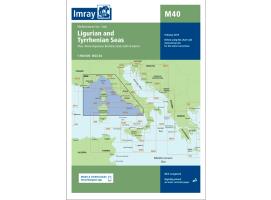 Nautical Chart M40 Mares de Liguria and Tirreno Imray