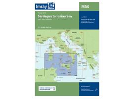 M50 Nautical Chart Sardegna-Ionian Sea Imray