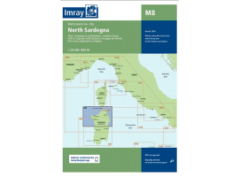 Nautical Chart M8 North Sardinia Imray