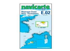 Carta Nautica Mallorca Oeste-Ibiza-Formentera