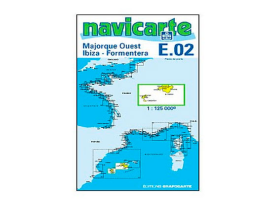 Nautical Chart Mallorca Oeste-Ibiza-Formentera