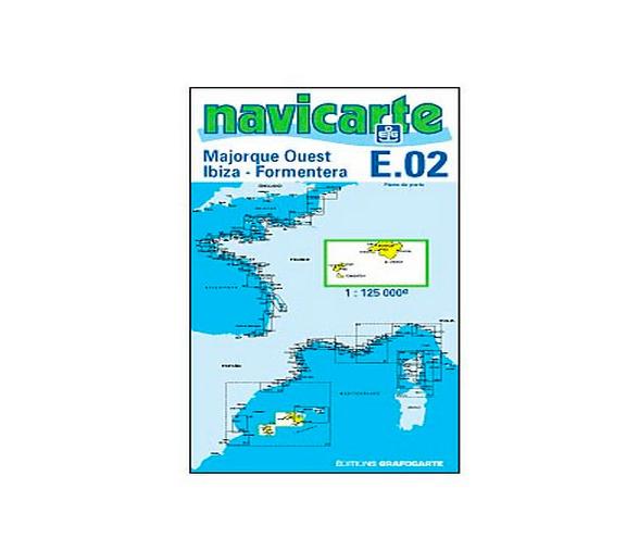 Carta Nautica Mallorca Oeste-Ibiza-Formentera