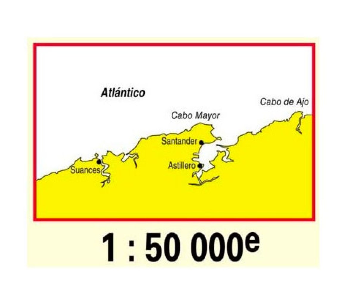 Carta Nautica Santander-Suances