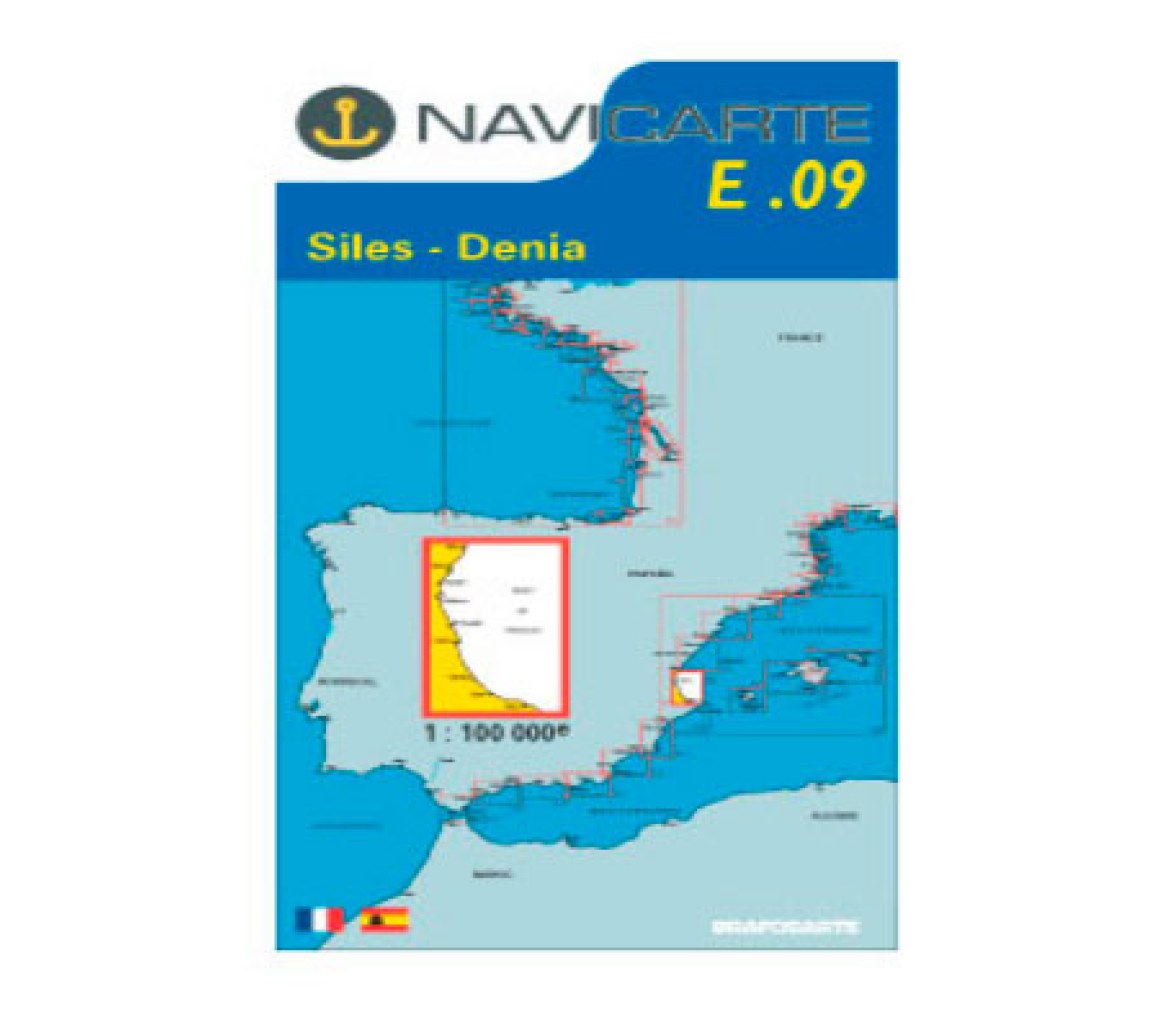 Carta Nautica Siles-Denia