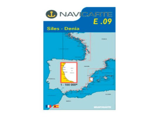 Carta Nautica Siles-Denia
