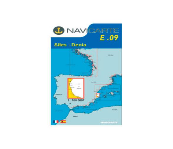 Carta Nautica Siles-Denia