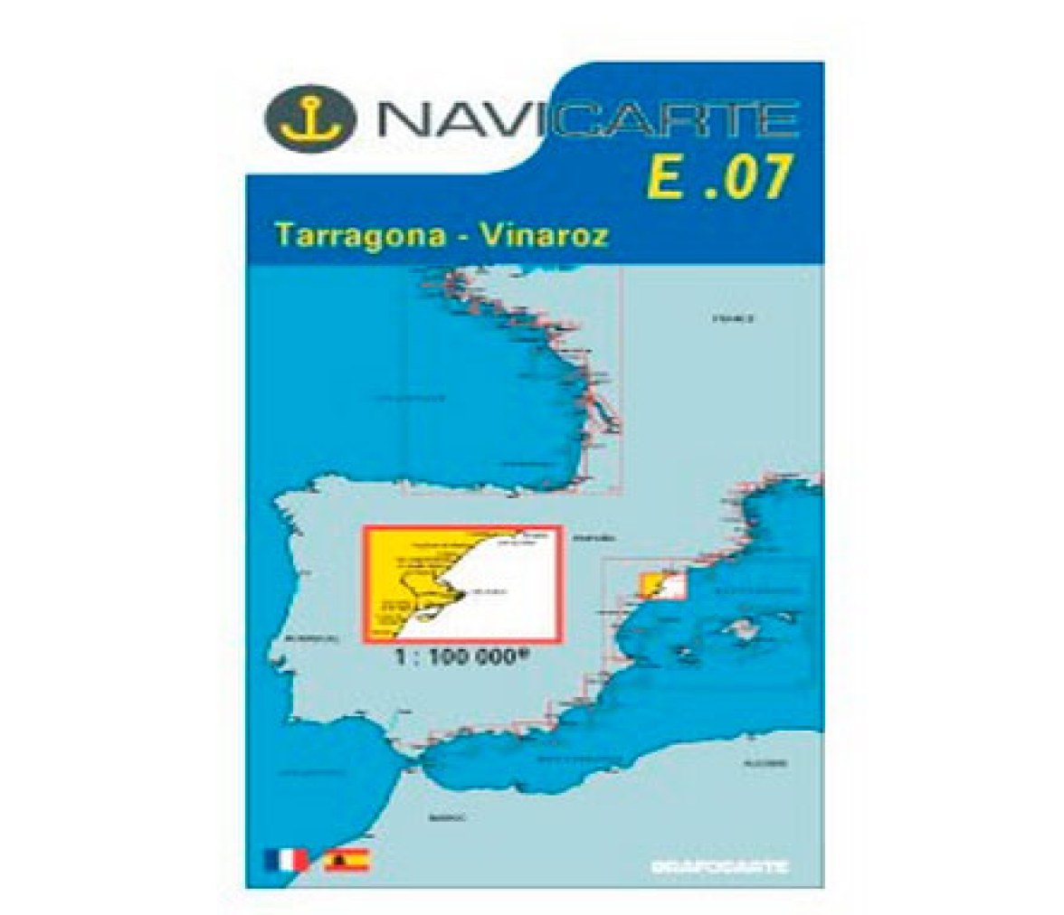 Carta Nautica Tarragona-Vinaroz