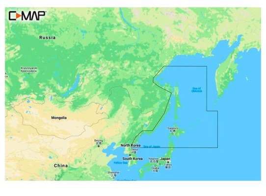 Cartografia C-MAP Reveal