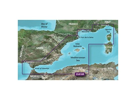 Garmin BLUECHART G3 HD Regular Cartography