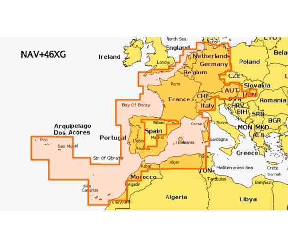 Cartografía Naútica Navionics+ Large