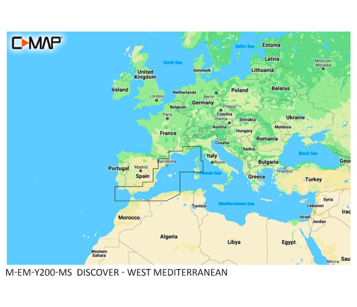 Cartografia C-MAP Discover |