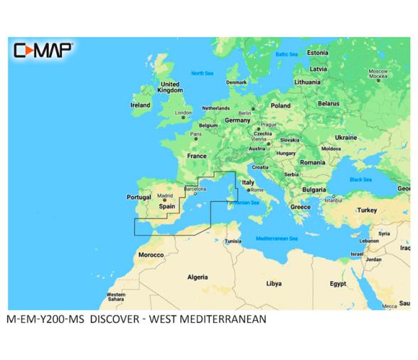 Cartografia C-MAP Discover