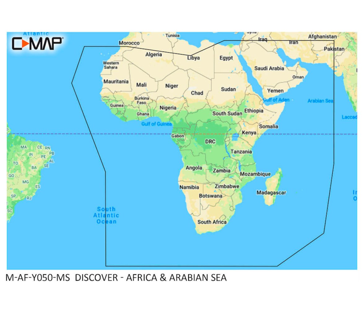 Cartografia C-MAP Discover |