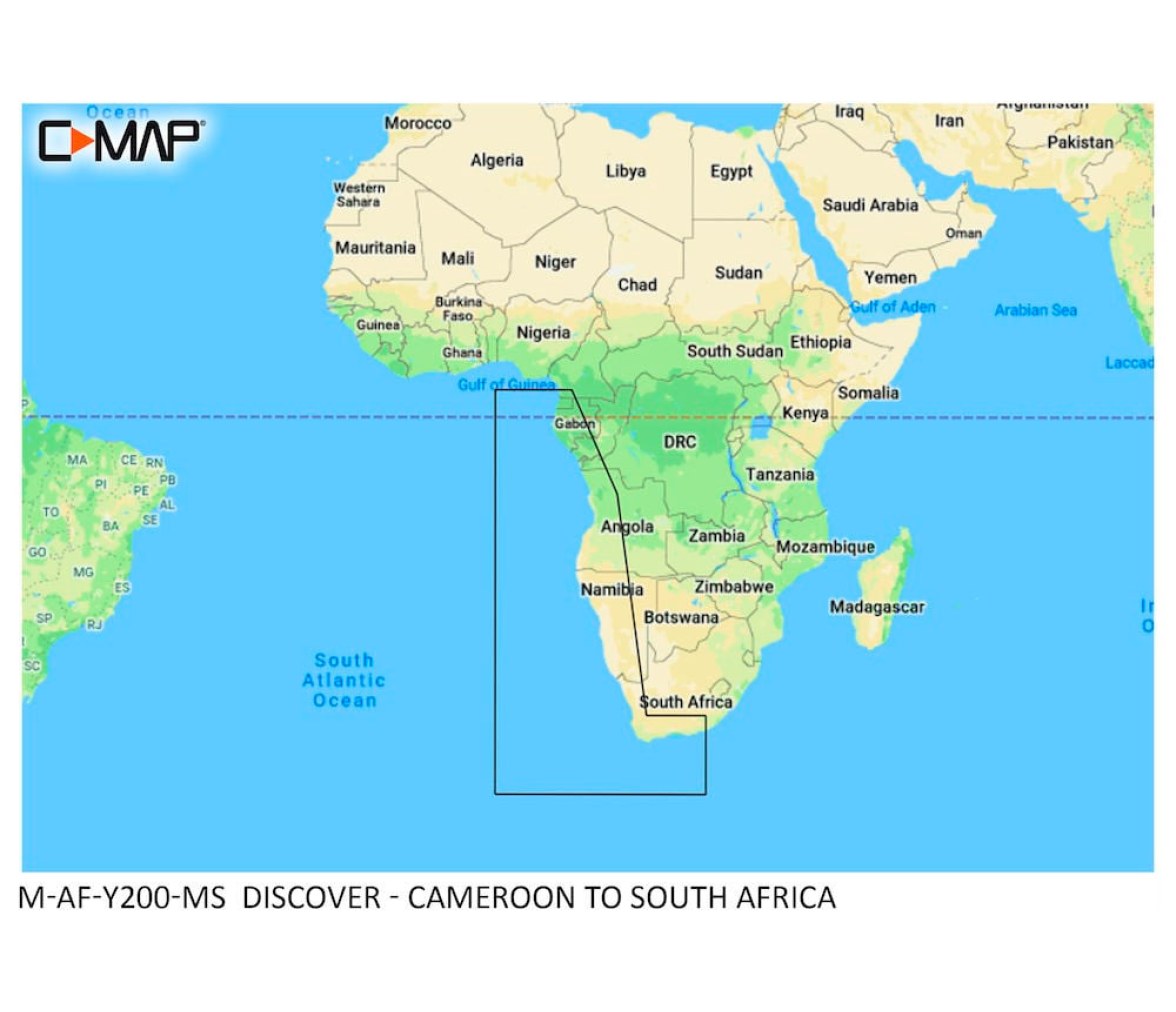 Cartografia C-MAP Discover |