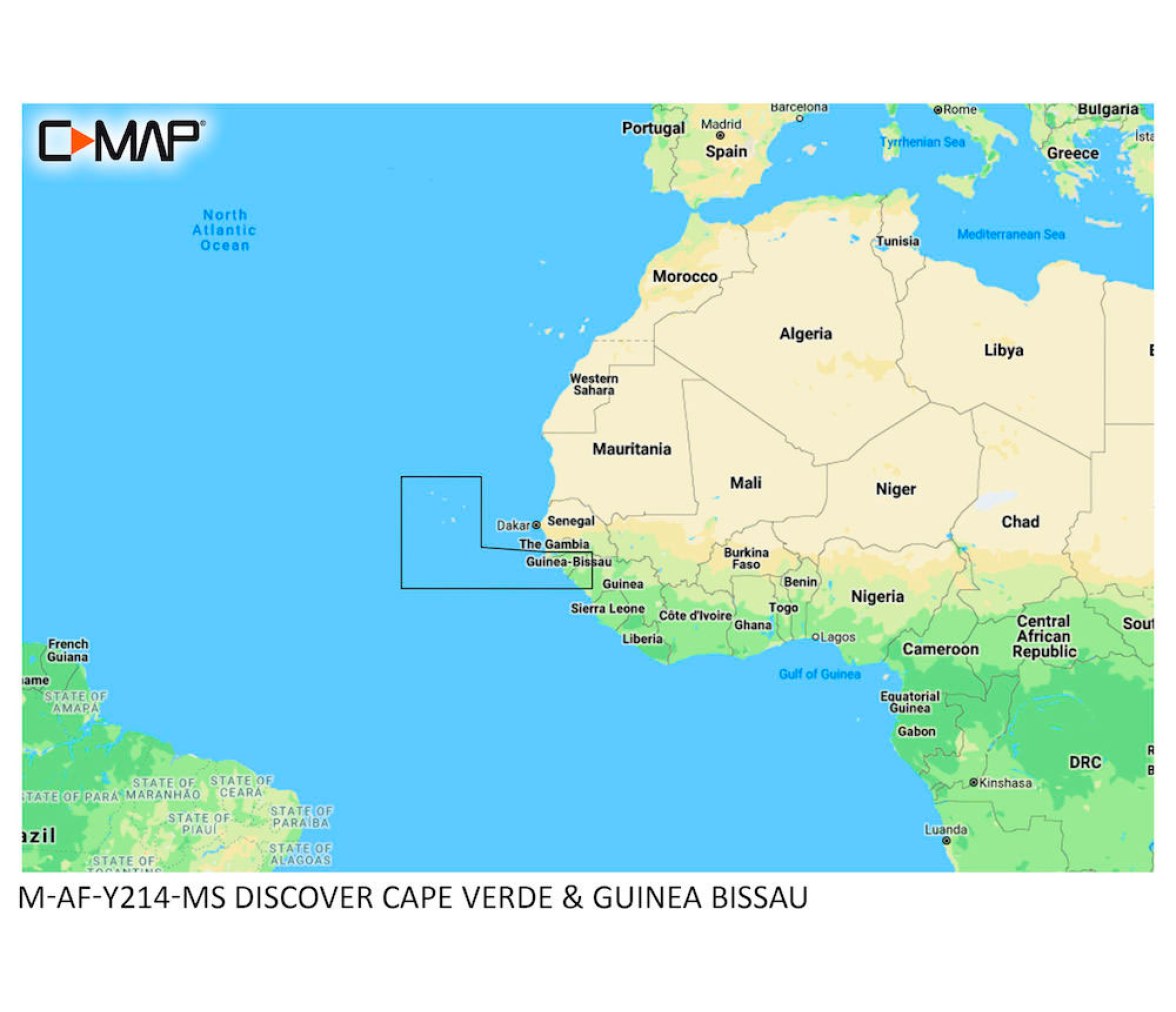 Cartografia C-MAP Discover |