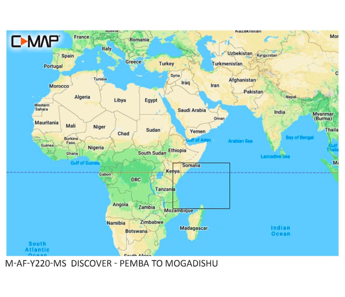 Cartografia C-MAP Discover |