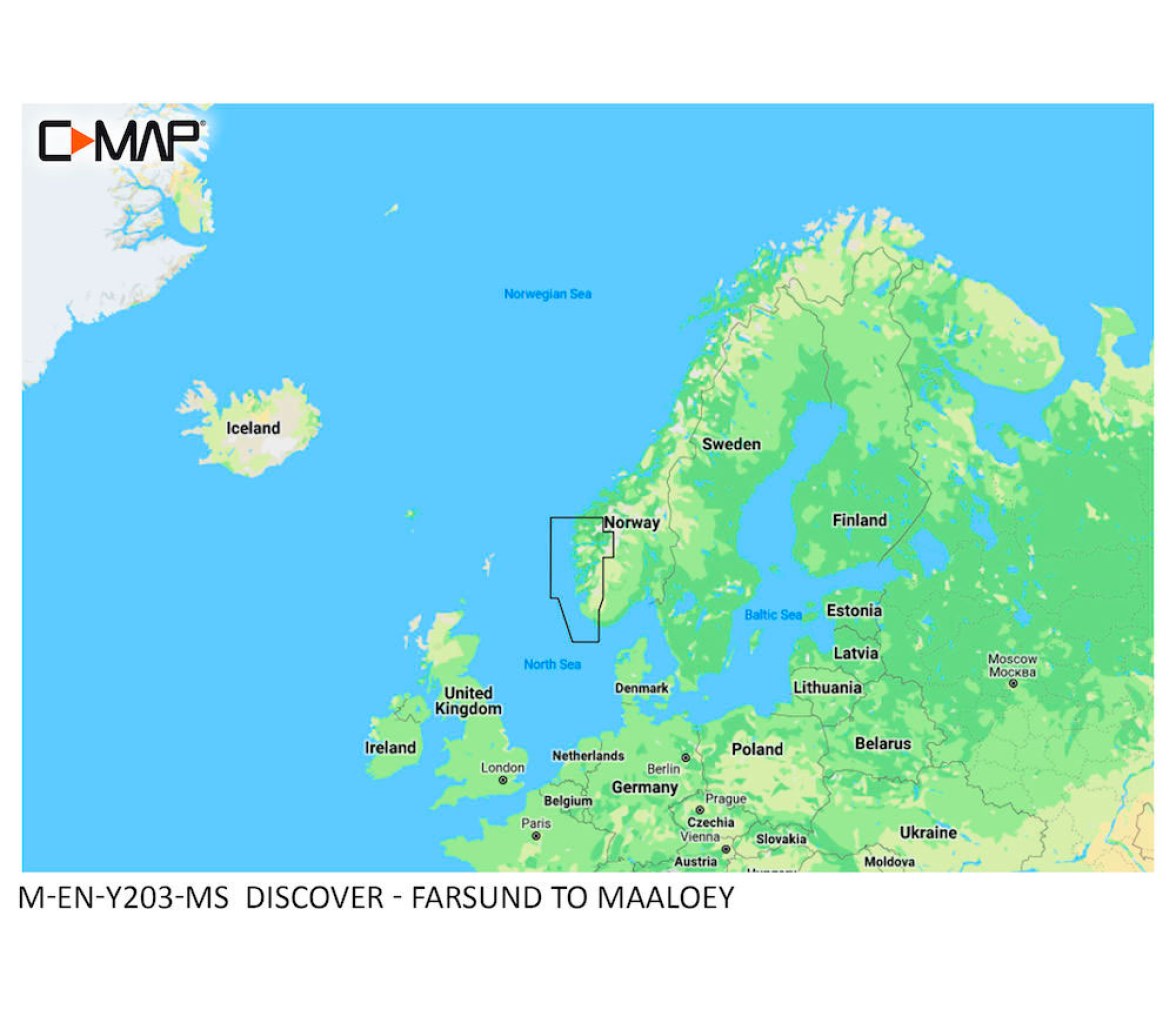 Cartografia C-MAP Discover |