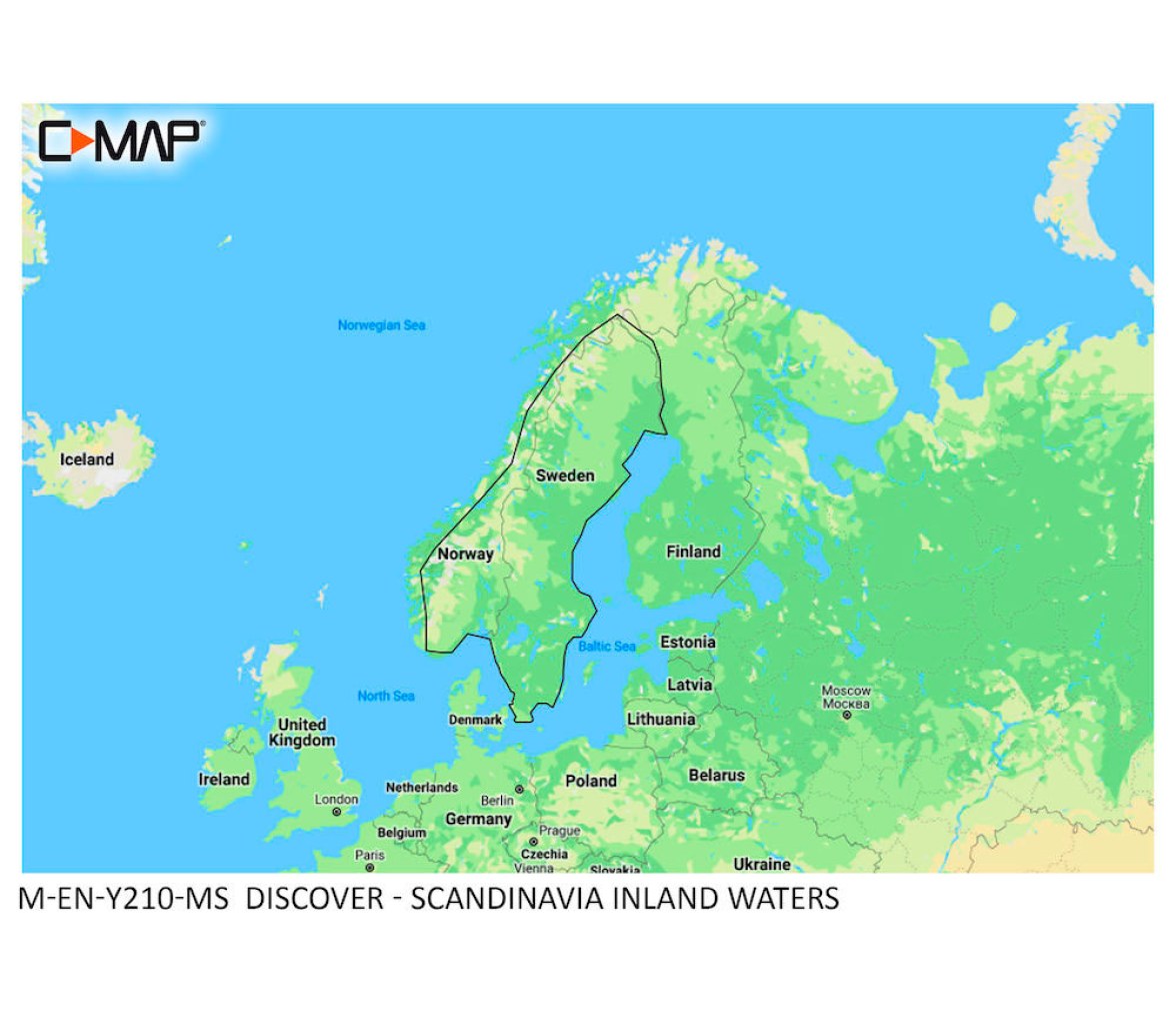 Cartografia C-MAP Discover |
