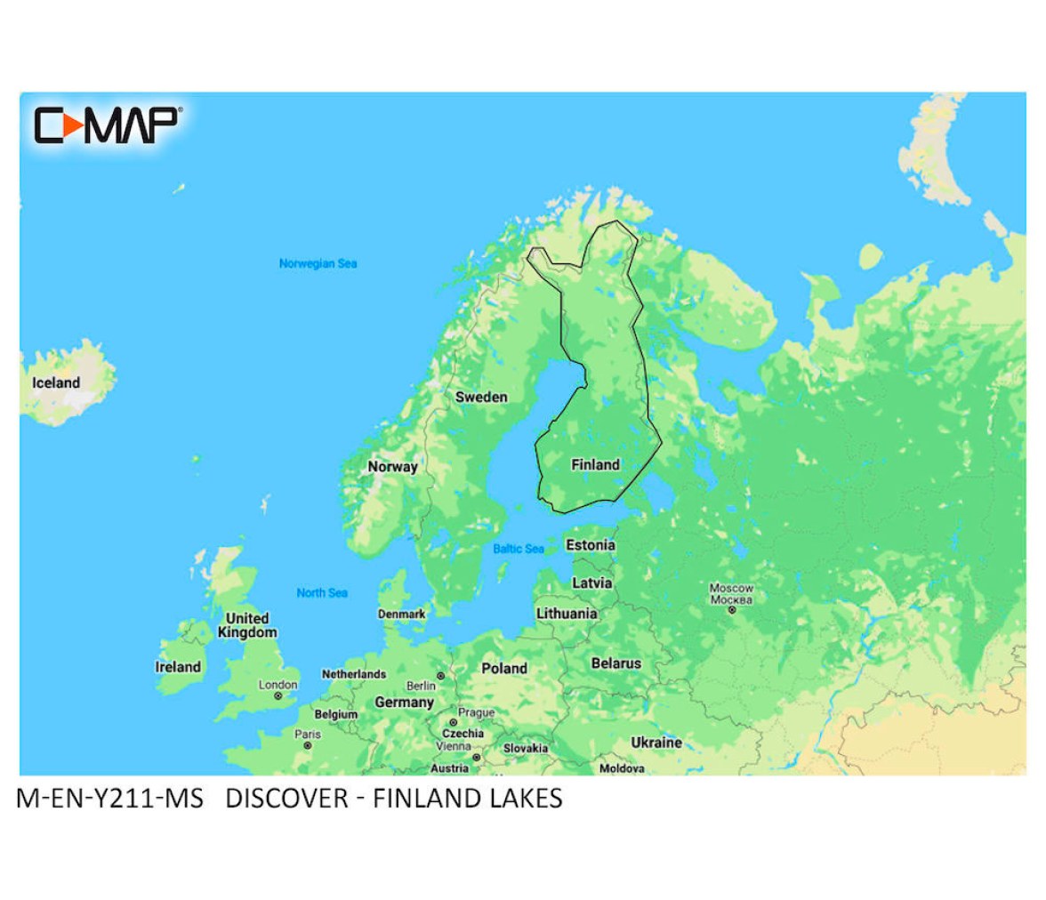 Cartografia C-MAP Discover |
