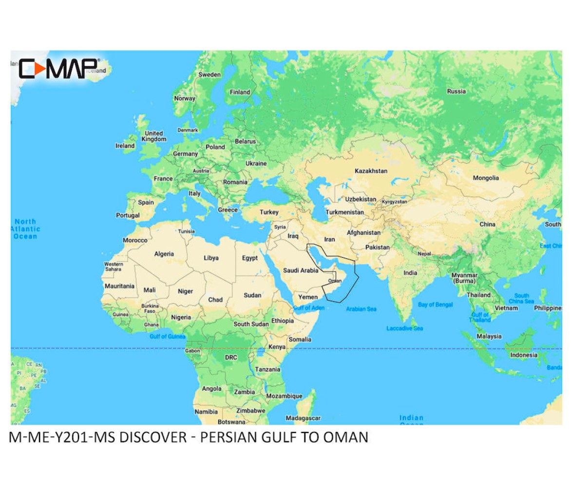 Cartografia C-MAP Discover |