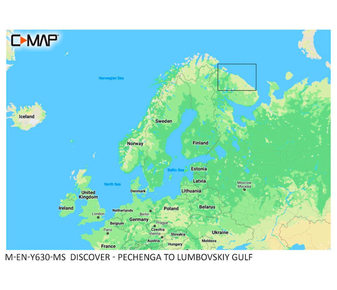 Cartografia C-MAP Discover |