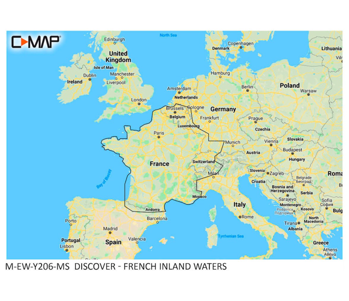 Cartografia C-MAP Discover |