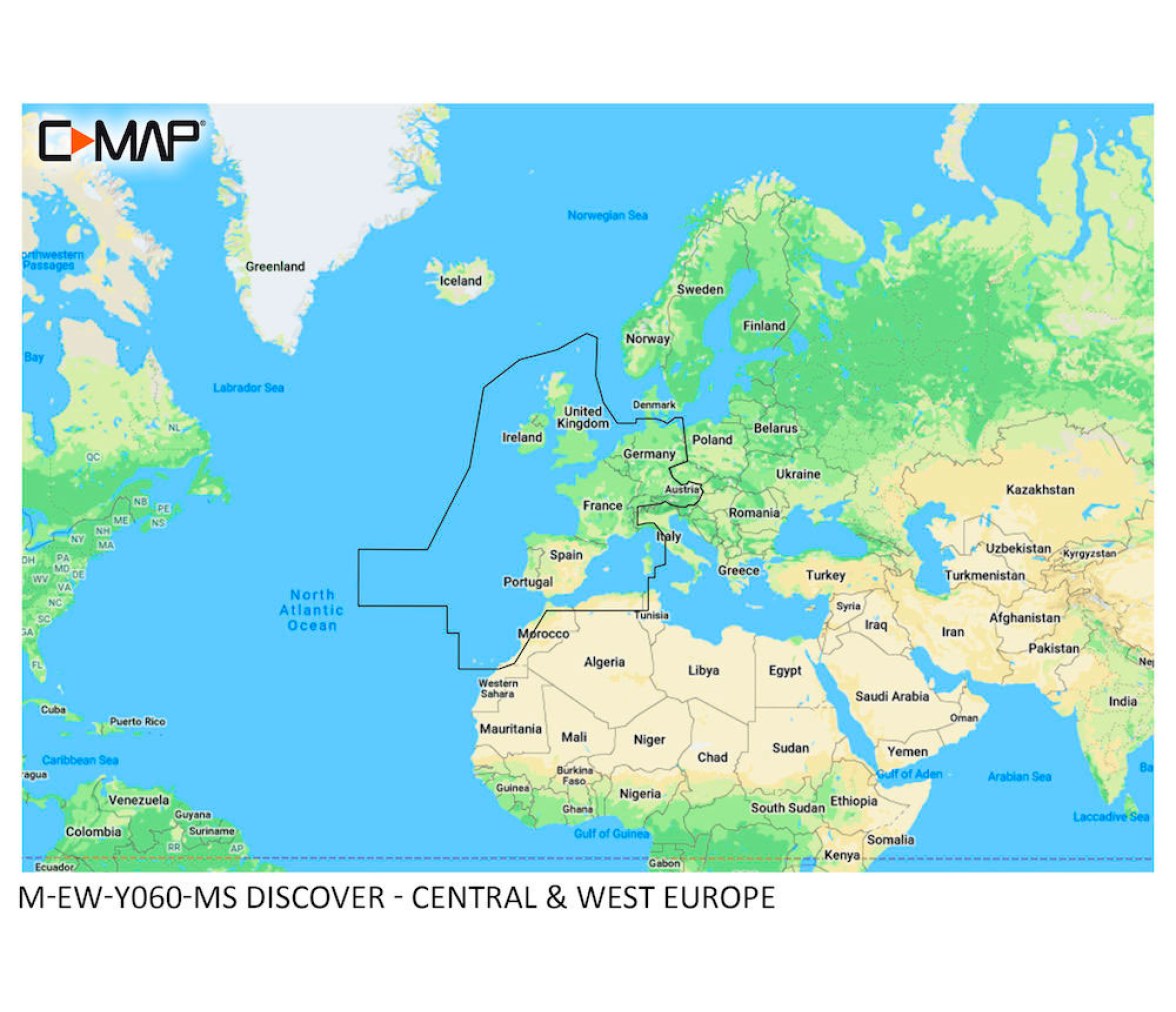 Cartografia C-MAP Discover |