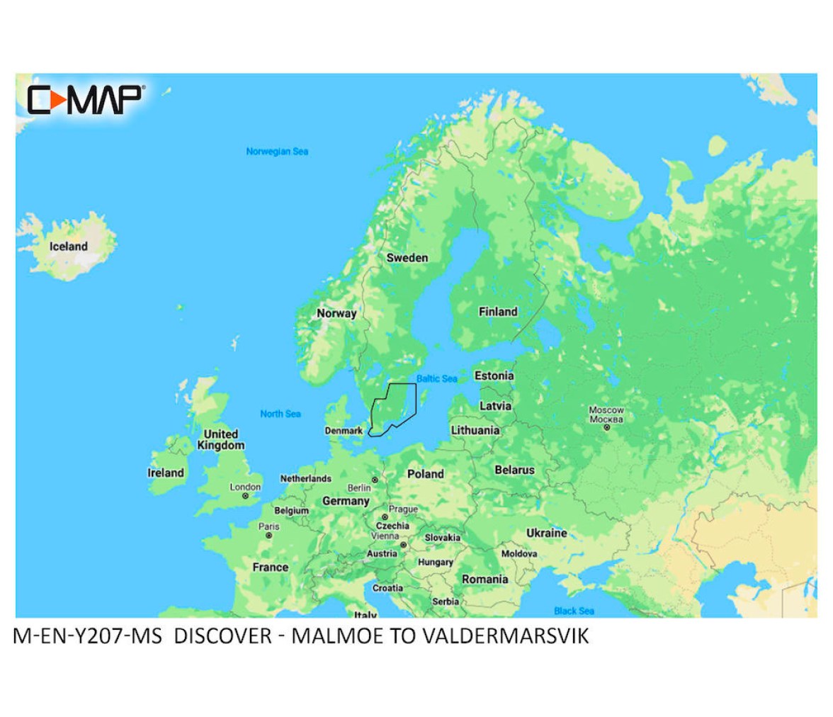 Cartografia C-MAP Discover |