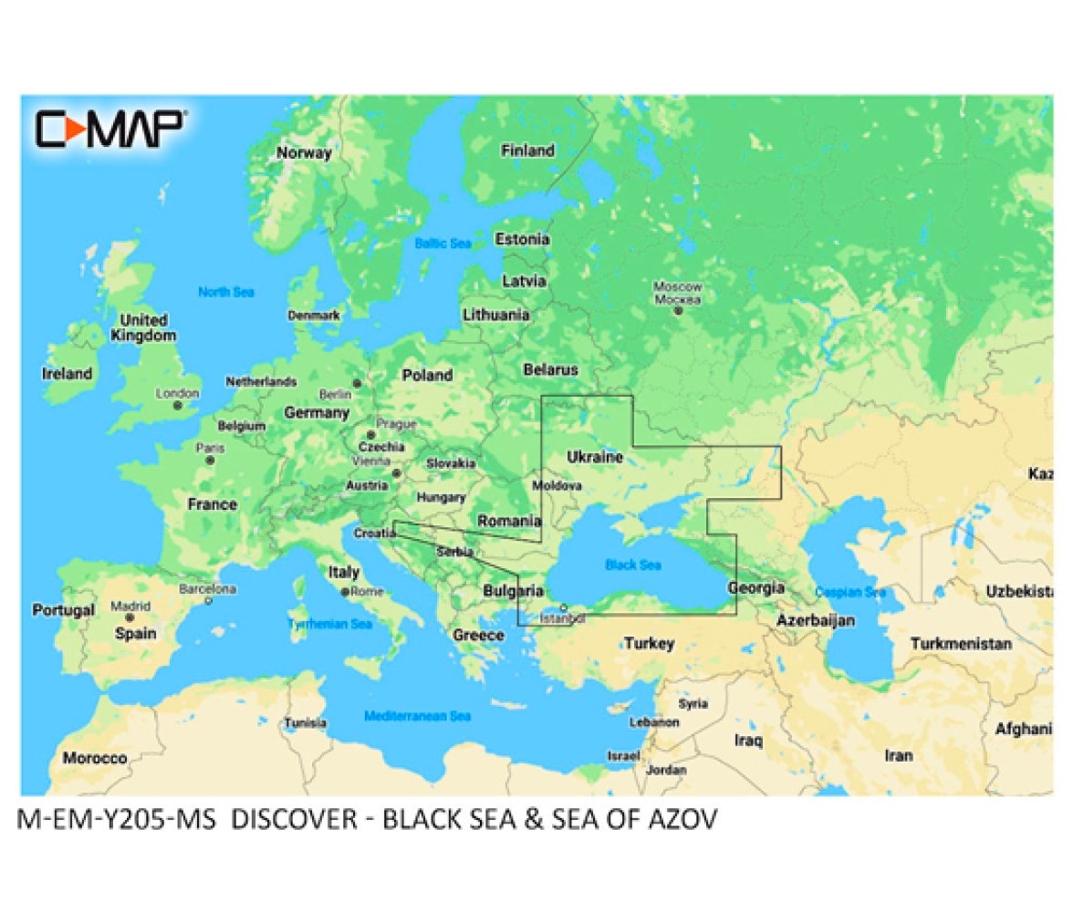 Cartografia C-MAP Discover |