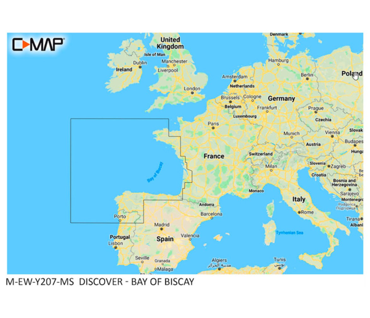 Cartografia C-MAP Discover |