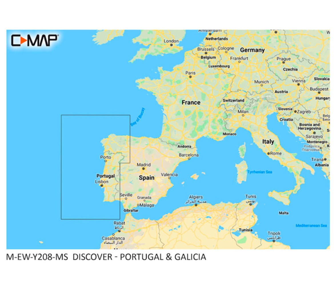 Cartografia C-MAP Discover |