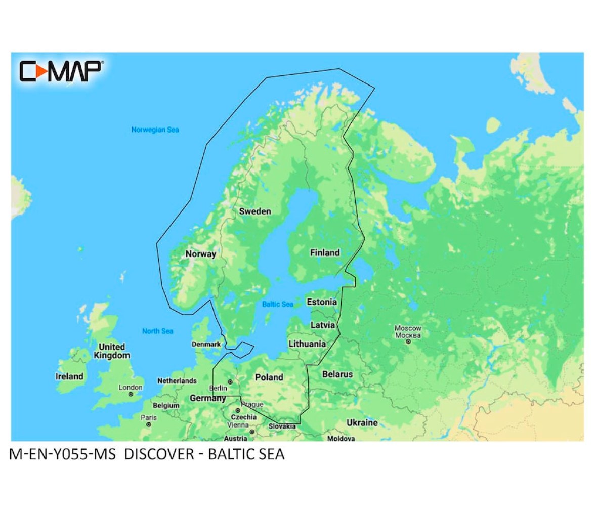 Cartografia C-MAP Discover |