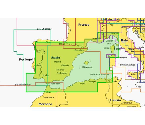 Cartografia Nautica Navionics+ Blank Regular