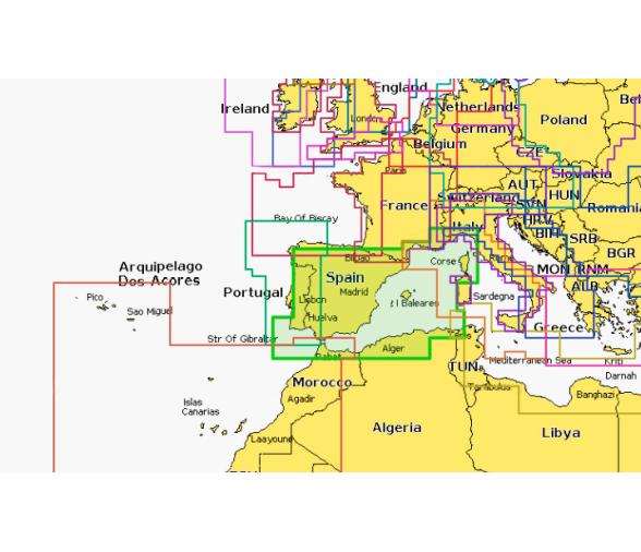 Cartografia Nautica Navionics+ Blank Regular